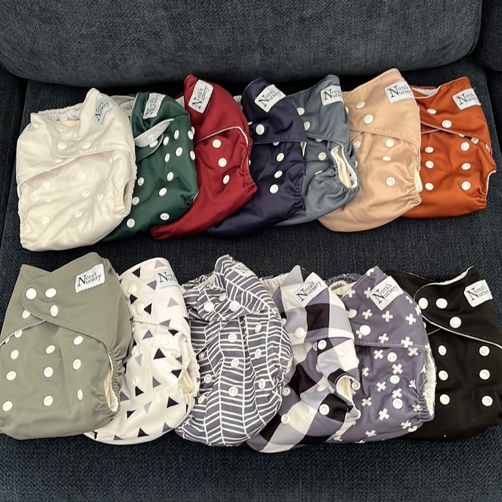 Nora’s Nursery Cloth Diaper Lot